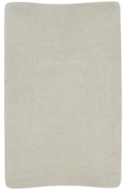 Meyco | Changing Pad Cover Terry Cloth - Light Grey from top