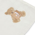 Jollein | Swaddle Muslin 115cm - Teddy Bear (2pack) close up