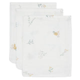 Jollein | Washcloth Muslin - Lovely Birds (3pack)