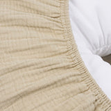 Meyco | Relax Cover Muslin Nursing Pillow - Sand