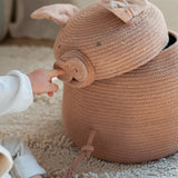 Lorena Canals Basket Peggy the Pig