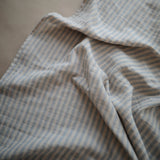 Mushie | Swaddle - Blue Stripe