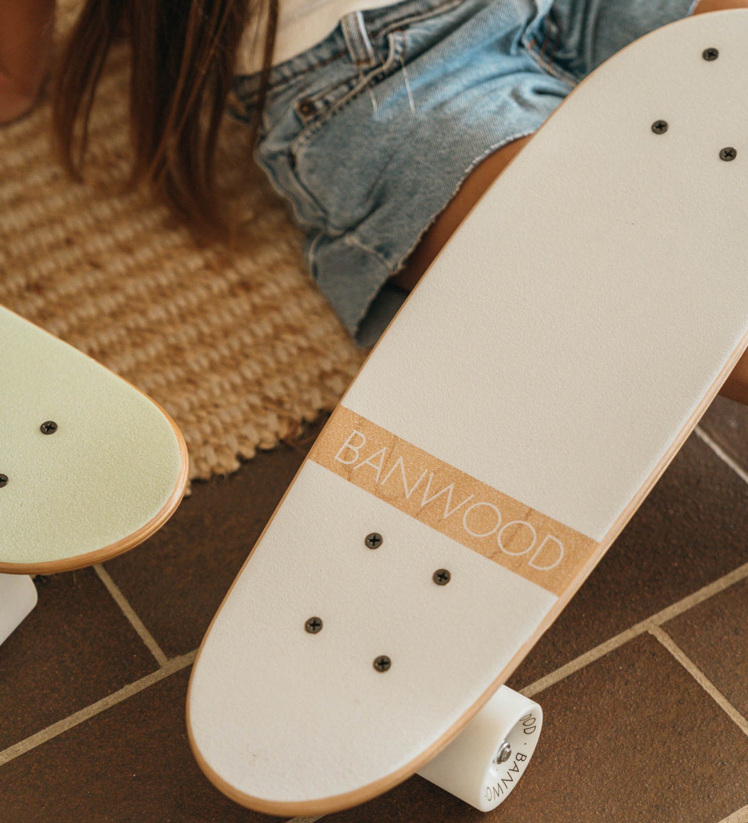 Banwood Skateboard Cream