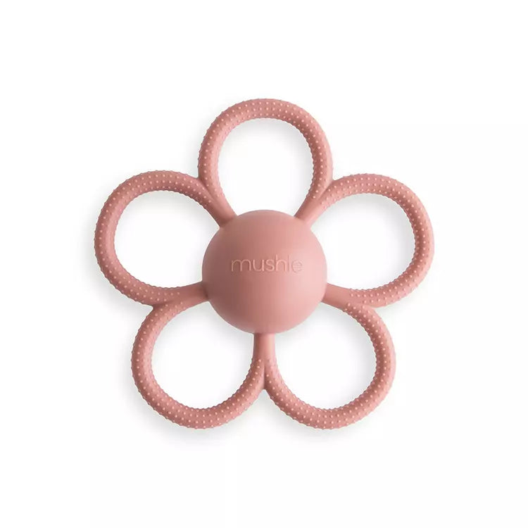 Mushie Rattle Teether Daisy