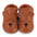 Donsje baby shoes arty bear leather cognac classic suede sole