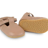 Donsje Baby Shoes Elia Leather Praline Rubber Sole