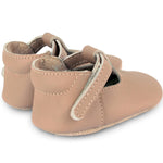 Donsje Baby Shoes Elia Leather Praline Suede Sole