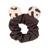 Donsje | Hair Scrunchie Polly Snow Leopard - Spotted Cow Hair