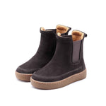 Donsje Kids Shoes Ojeh Nubuck Dark Brown