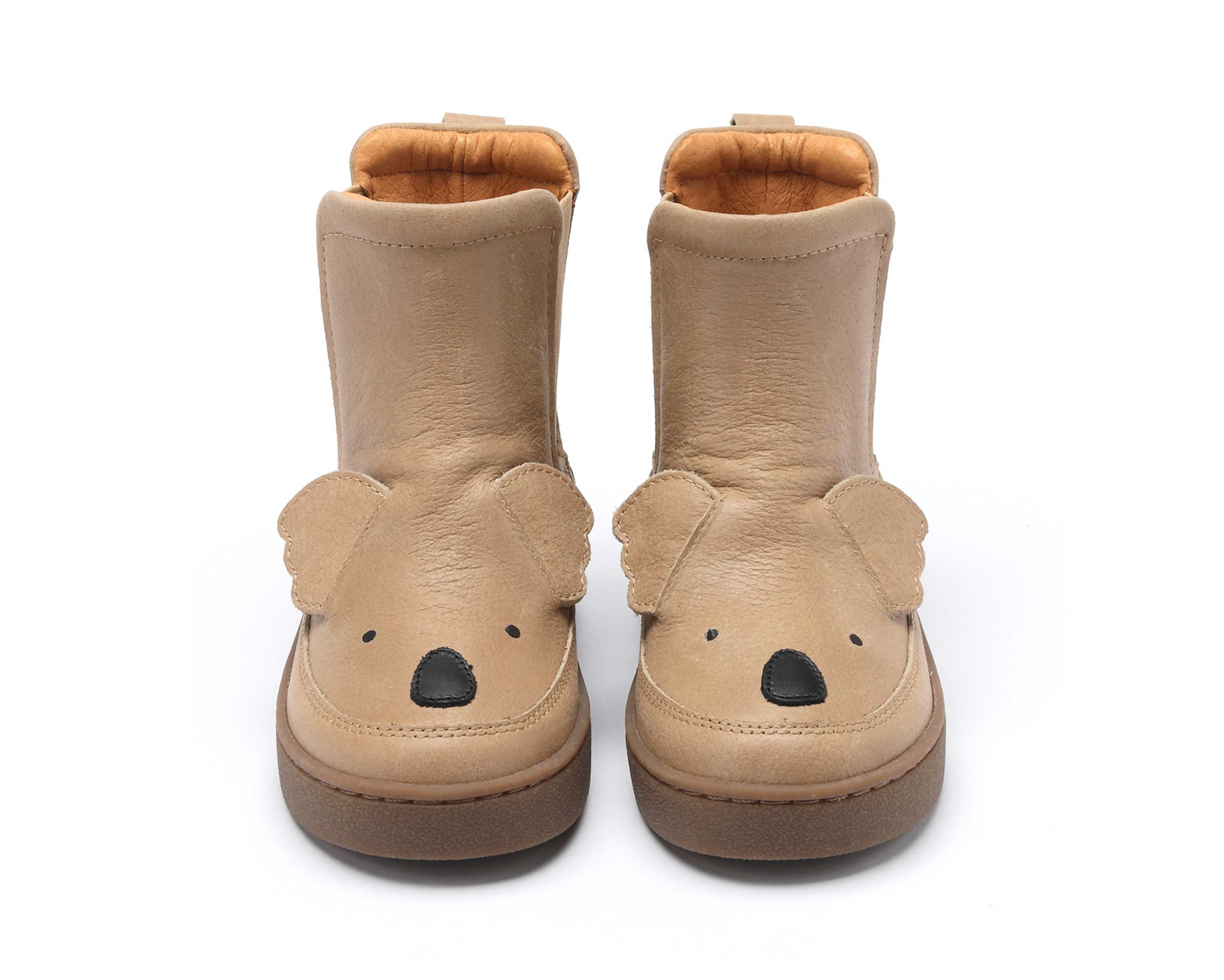 Donsje Kids Shoes Thuru Koala Leather Truffle