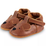 Donsje | Baby Shoes Spark Classic Bear - Cognac Leather