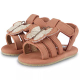 Donsje | Baby Shoes Tuti Sky Papillon - Walnut Nubuck