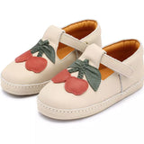 Donsje | Kids Shoes Bowi Cherry - Red Clay Leather