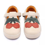 Donsje | Kids Shoes Bowi Cherry - Red Clay Leather