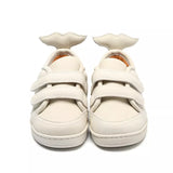 Donsje | Kids Shoes Rian - Cream Betting Leather