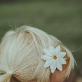 Donsje | Hair Tie Zaza Fields Daisy - Off White Leather