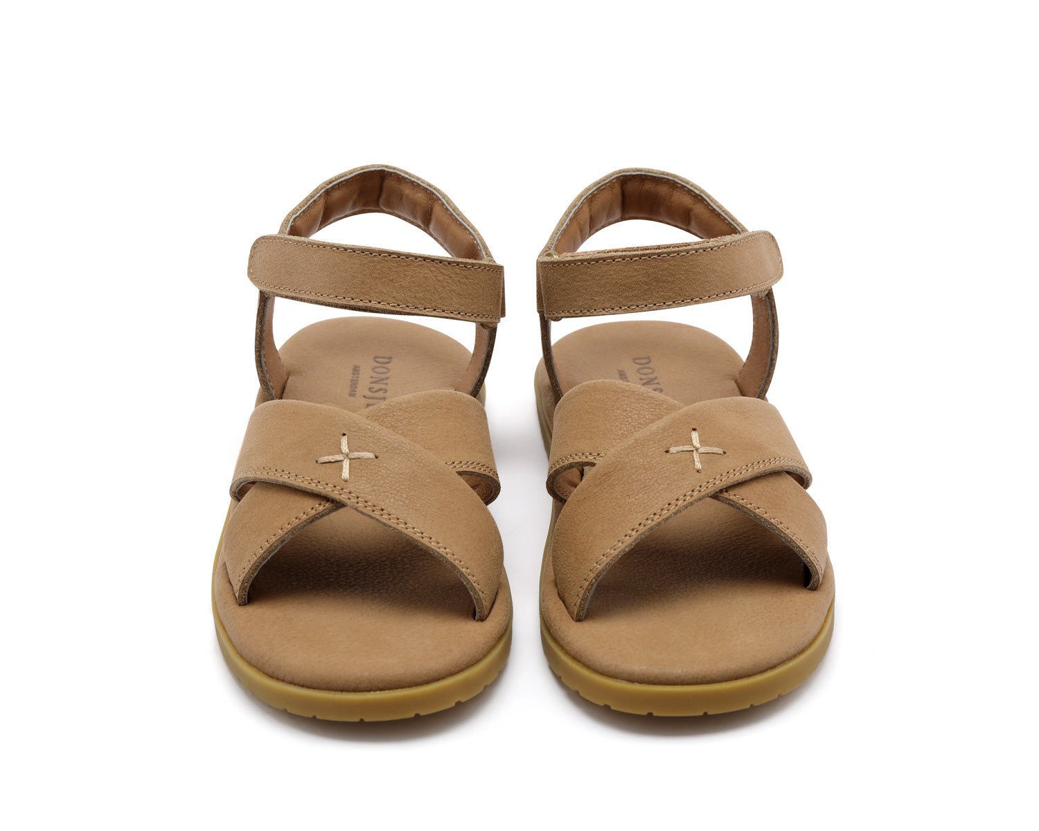 Donsje kids shoes otis taupe leather