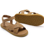 Donsje kids shoes otis taupe leather