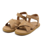 Donsje kids shoes otis taupe leather