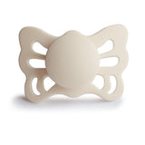 Frigg | Butterfly Anatomical Silicone Baby Pacifier - Cream