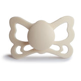 Frigg | Butterfly Anatomical Silicone Baby Pacifier - Cream