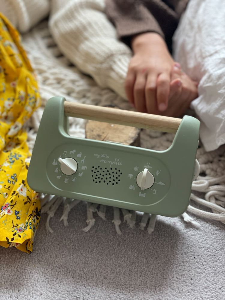My Little Morphee Childrens Sleep and Meditation Box detail shot