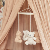 Jollein baby mobile teddy bear natural and biscuit