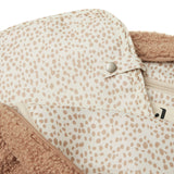 Jollein diaper bag backpack in boucle biscuit