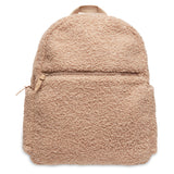 Jollein diaper bag backpack in boucle biscuit