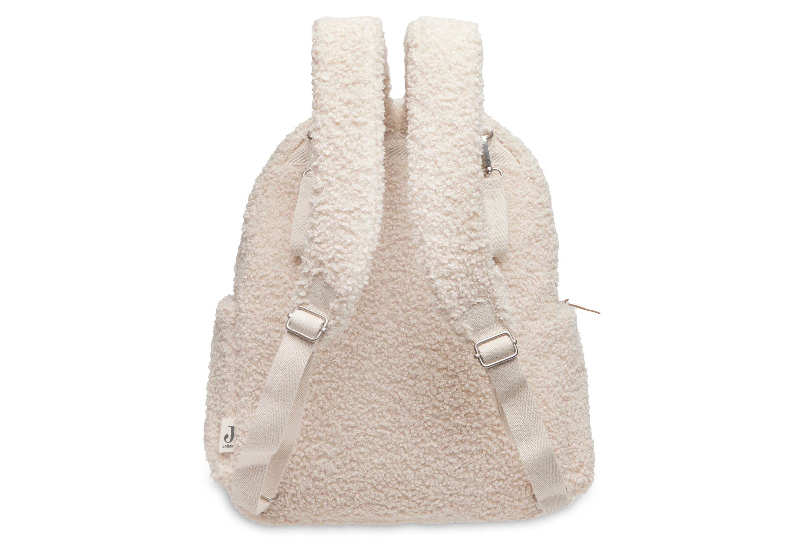 Jollein diaper bag backpack in boucle natural