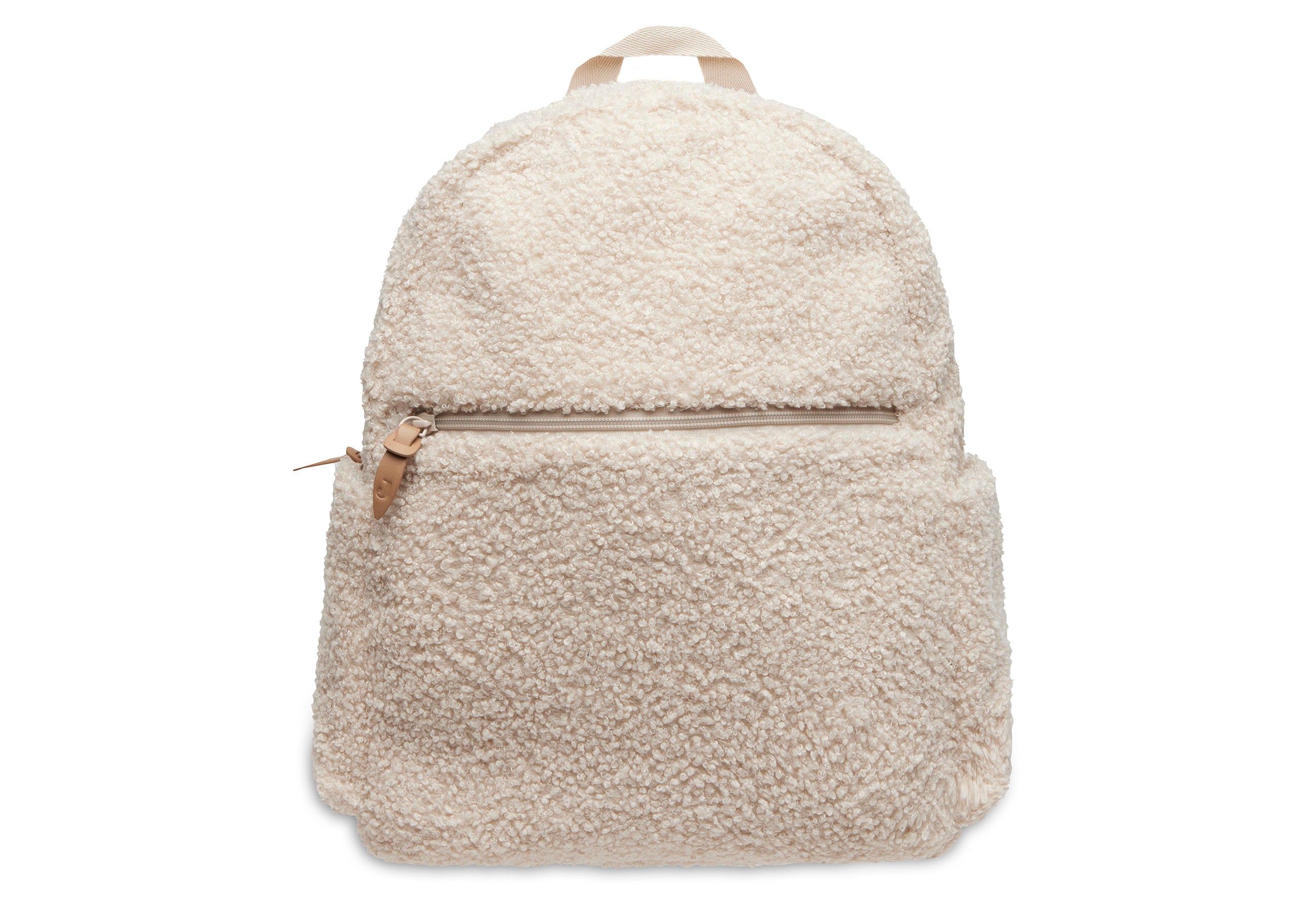 Jollein diaper bag backpack in boucle natural