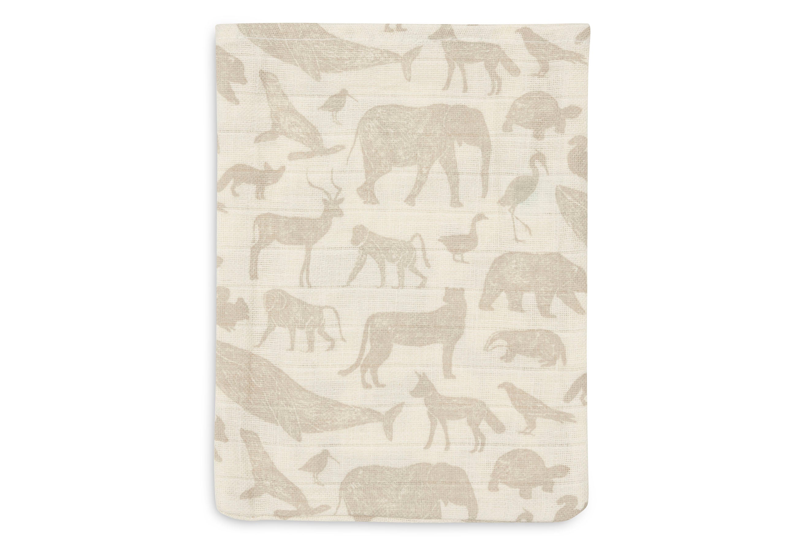 Jollein muslin wash cloth animals