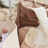 Jollein | Muslin Blanket with Fringe 75x100cm - Ivory