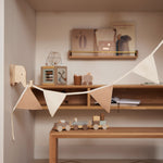 Jollein fabric bunting flag line