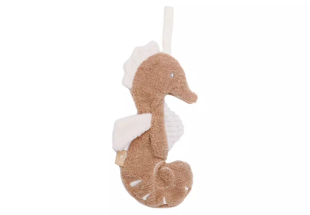 Jollein Pacifier Cloth Deepsea - Sea Horse front side