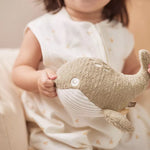 Kid holding Jollein Activity Toy Deepsea Whale