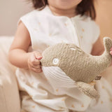 Kid holding Jollein Activity Toy Deepsea Whale