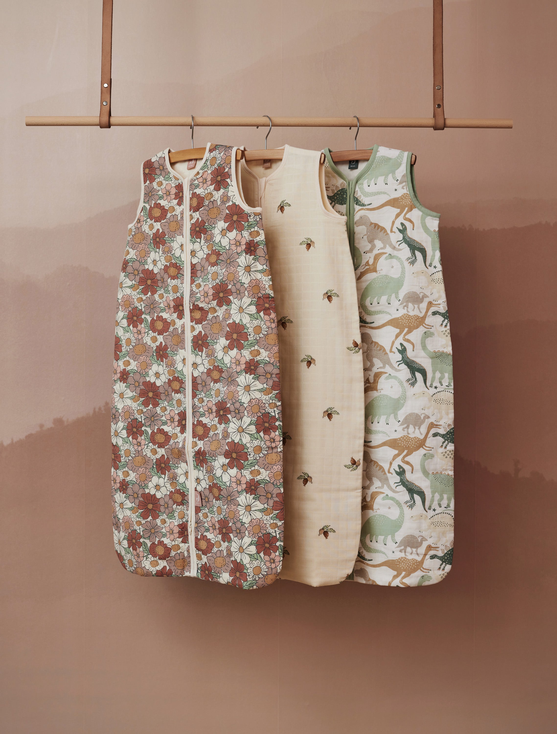 Jollein sleeping bag muslin blossom print