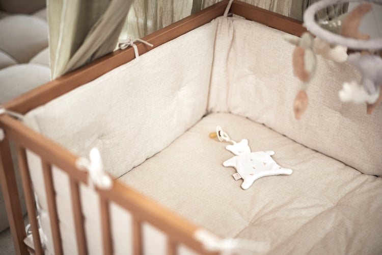 Jollein Pacifier Cloth Harvest - Natural with pacifier