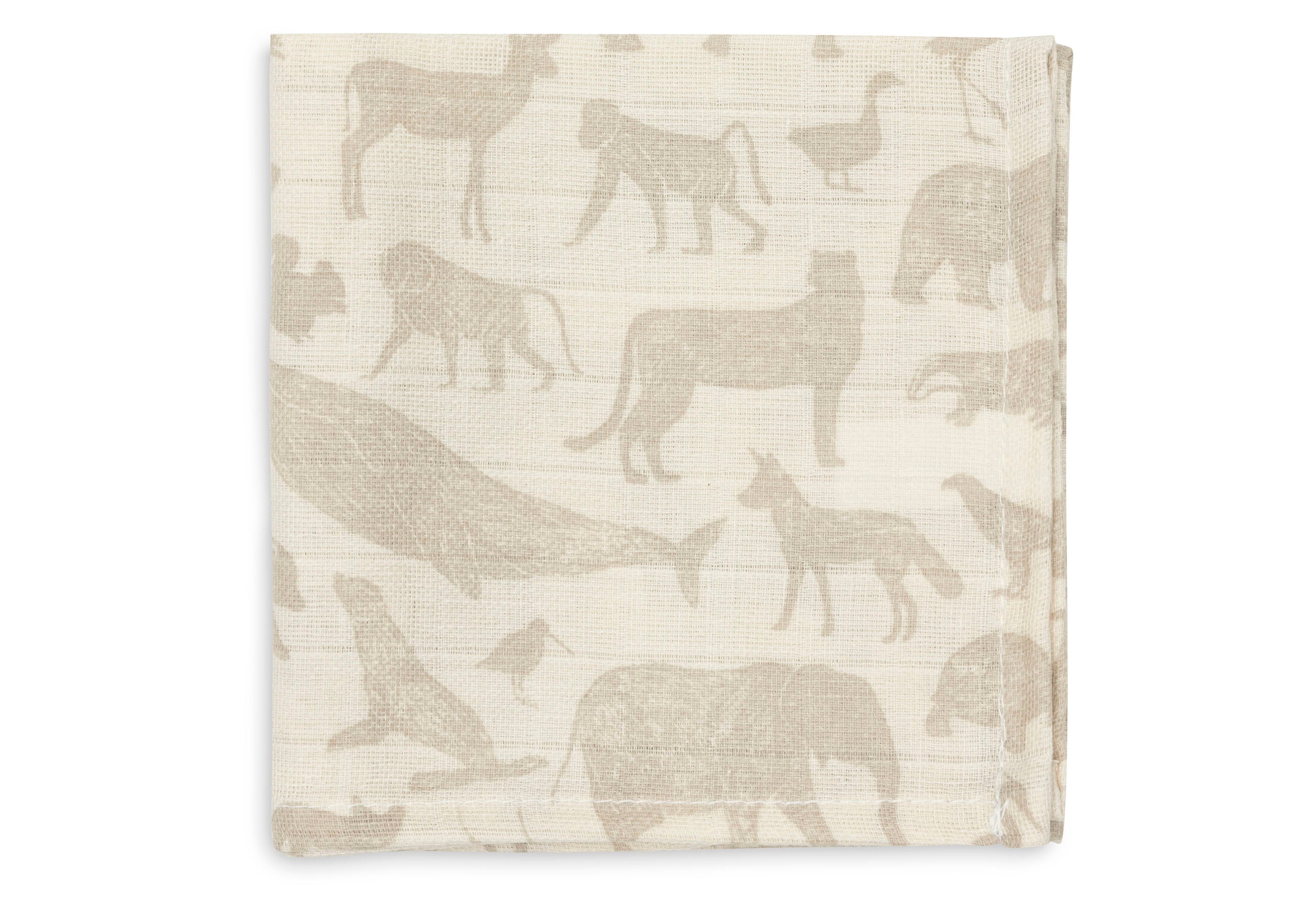 Jollein mouth cloth muslin animals print