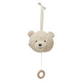 Jollein musical soft toy in teddy bear shape and naturel color