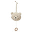 Jollein musical soft toy in teddy bear shape and naturel color