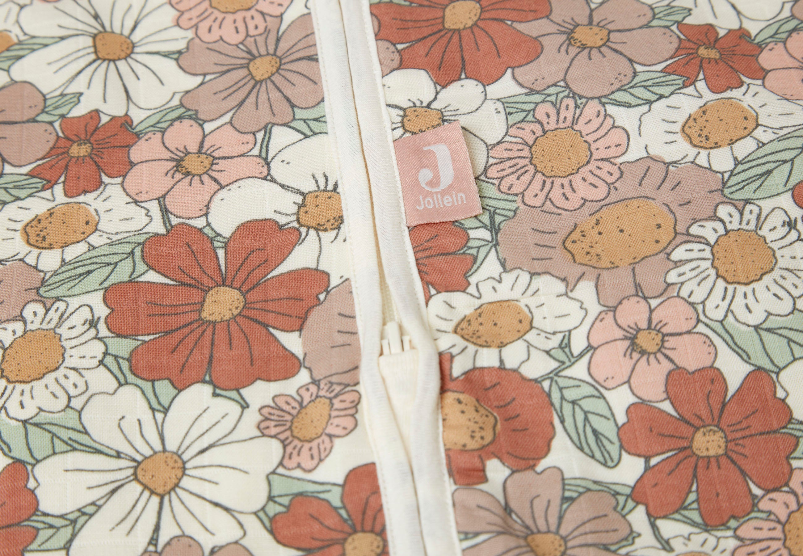 Jollein sleeping bag muslin blossom print