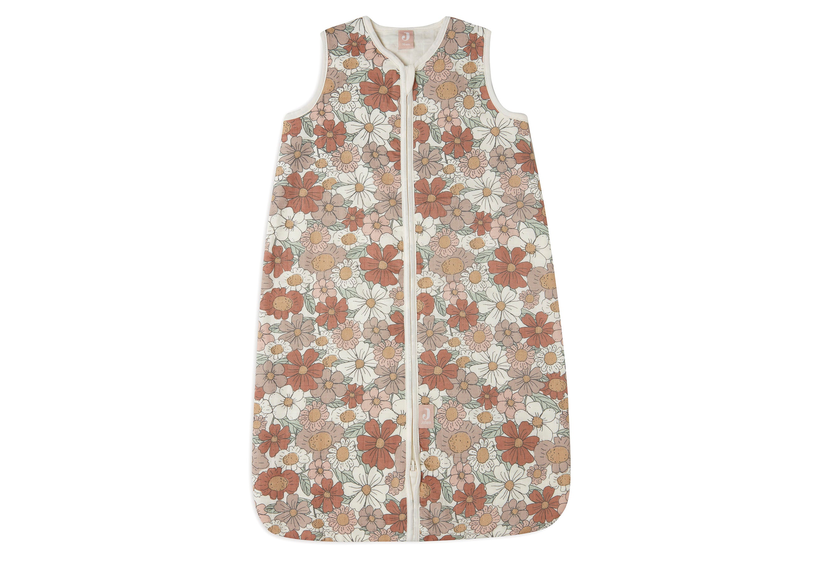 Jollein sleeping bag muslin blossom print