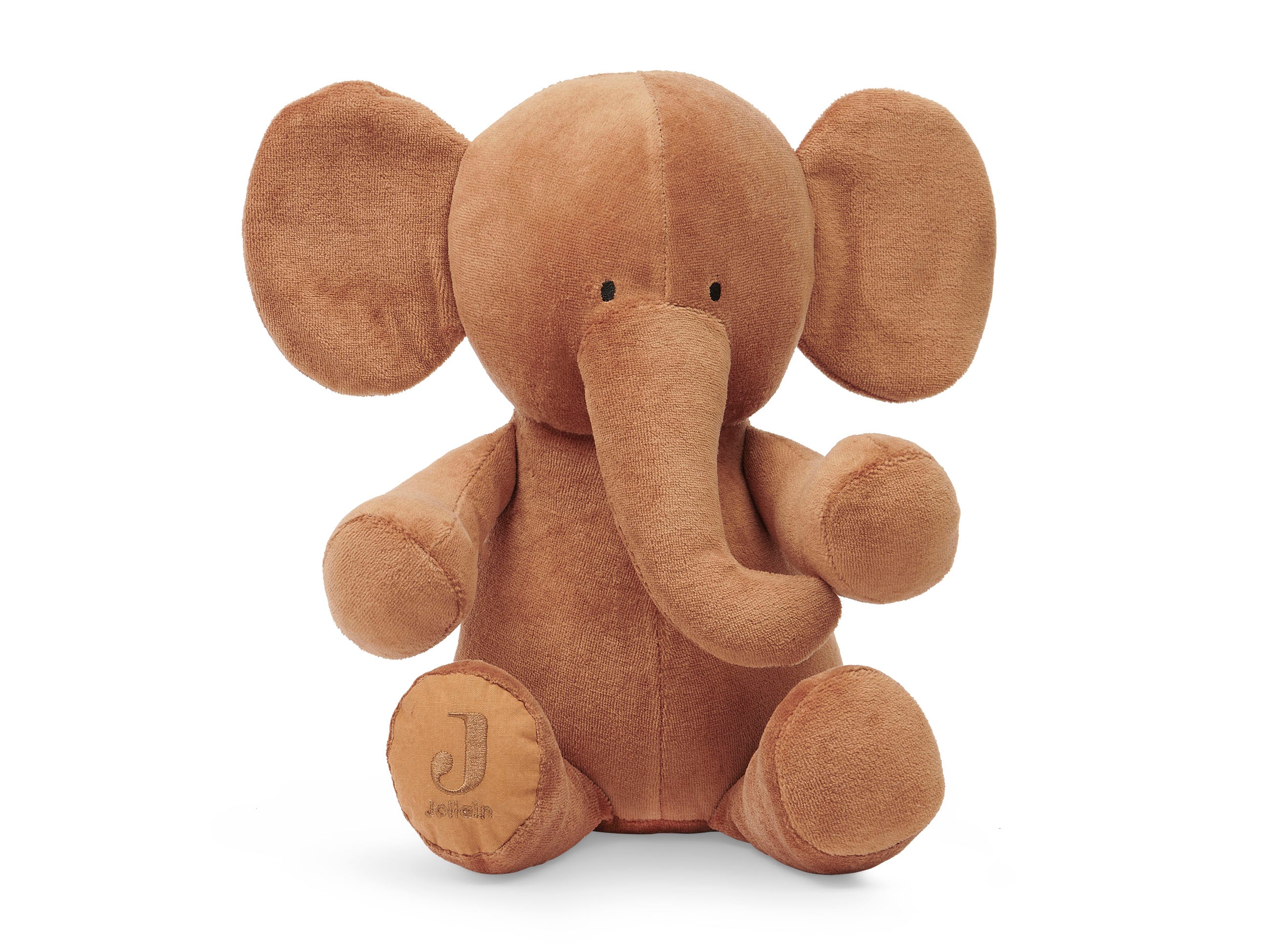 jollein stuffed animal elephant caramel