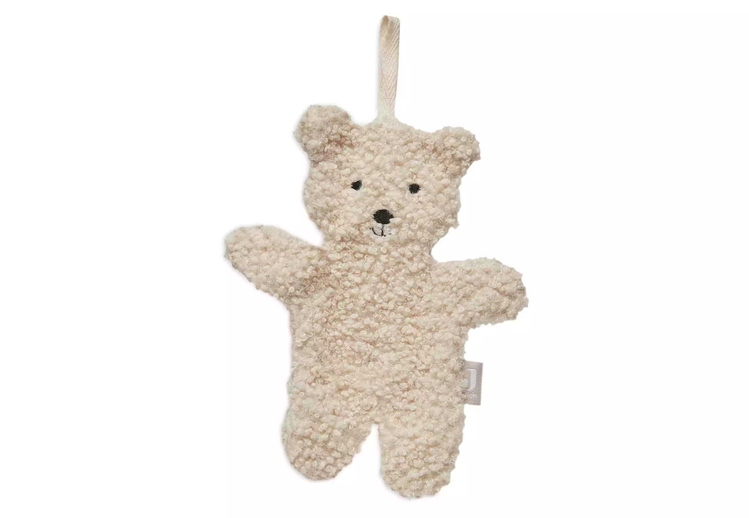 Jollein teddy bear pacifier cloth natural