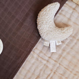 Jollein | Wrinkled Cotton Blanket 75x100cm - Chestnut