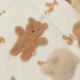 Jollein | Pacifier Cloth Teddy Bear - Biscuit