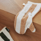 Jollein | Wash Cloth Stripe Terry - Biscuit