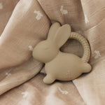 Jollein teething ring bunny in muslin cloth